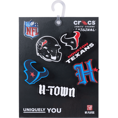 Crocs Value | NFL Houston Texans 5 Pack Jibbitz Shoe Charm