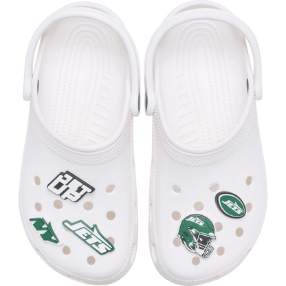 Crocs Top Pick | NFL New York Jets 5 Pack Jibbitz Shoe Charm
