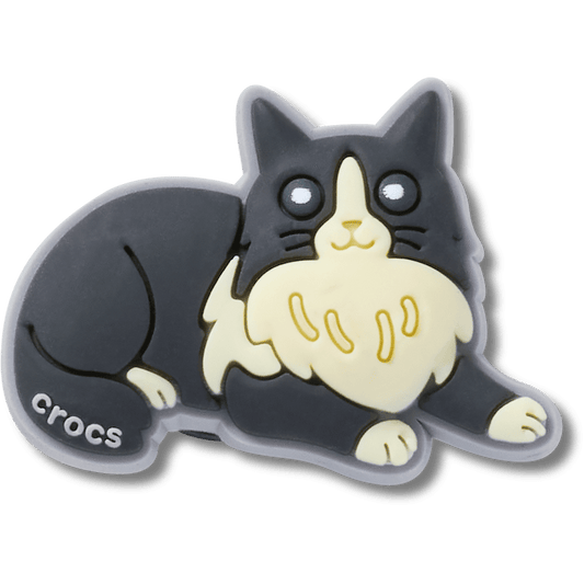 Crocs Premium | Black Cat With Boots Jibbitz™ charms