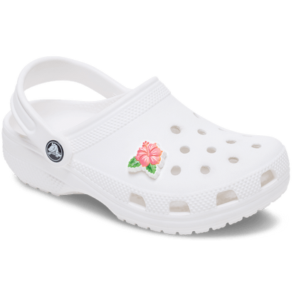 Crocs Sale | Blue Tropical Hibiscus Jibbitz™ charms