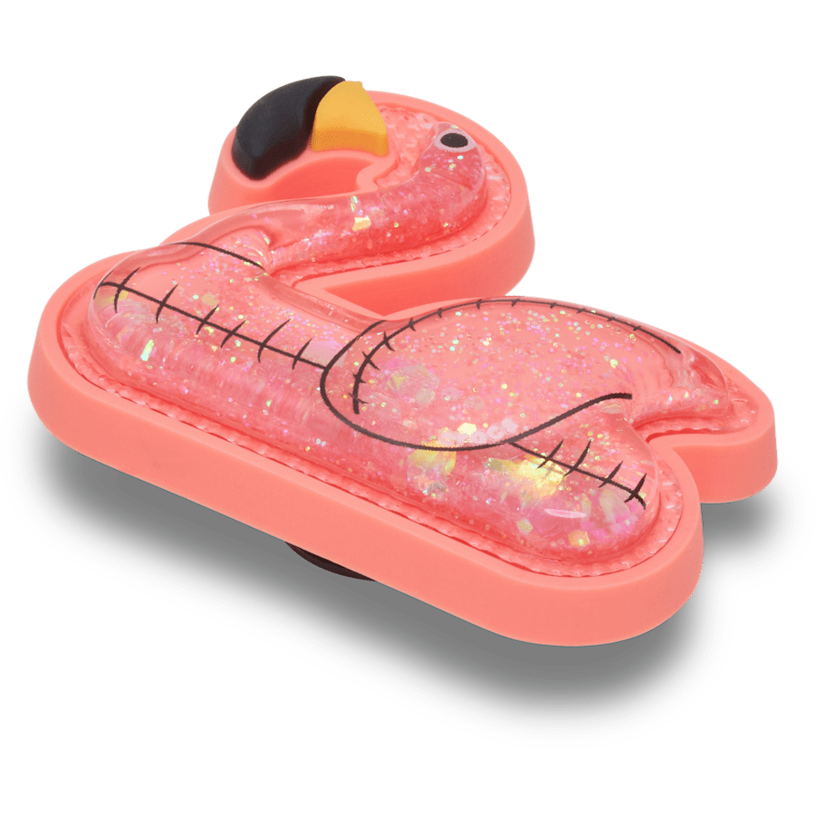 Crocs Latest | Squish Flamingo Floatie Jibbitz™ charms