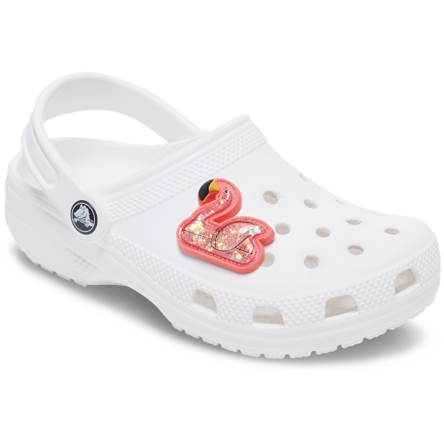 Crocs Latest | Squish Flamingo Floatie Jibbitz™ charms