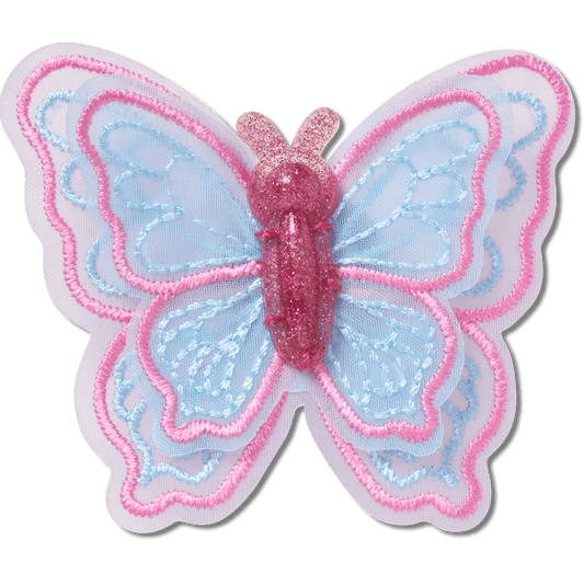 Crocs Smart Buy | Mesh Sequin Butterfly Jibbitz™ charms