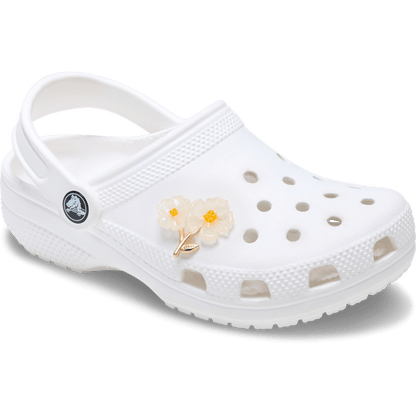 Crocs Special Offer | White Floral Blossom Jibbitz™ charms