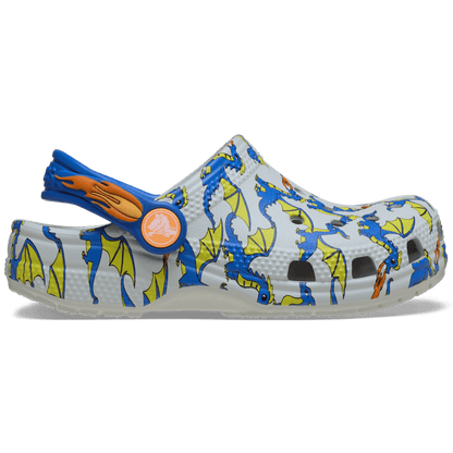 Crocs Hot Sale | Toddler Classic Dragon Graphic Clog