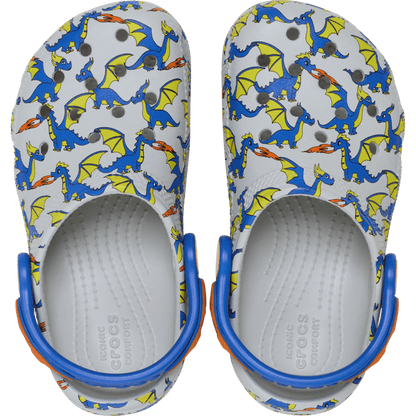 Crocs Hot Sale | Toddler Classic Dragon Graphic Clog