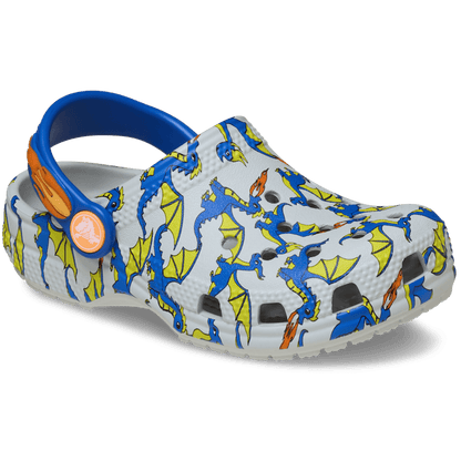 Crocs Hot Sale | Toddler Classic Dragon Graphic Clog
