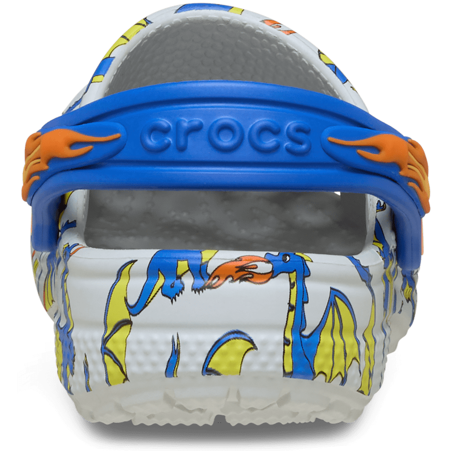 Crocs Hot Sale | Toddler Classic Dragon Graphic Clog