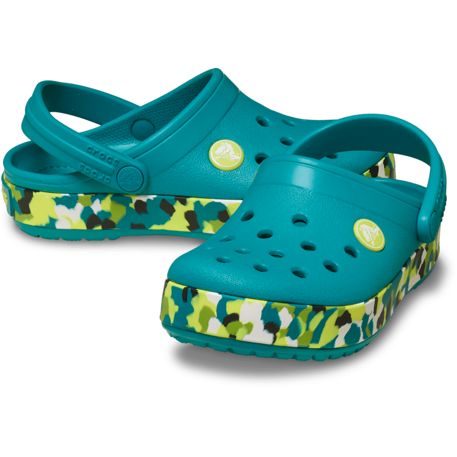 Crocs Discount | Toddler Crocband Glow Confetti Band Clog