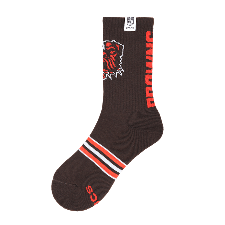 Crocs Everyday | NFL Cleveland Browns Crocs Socks
