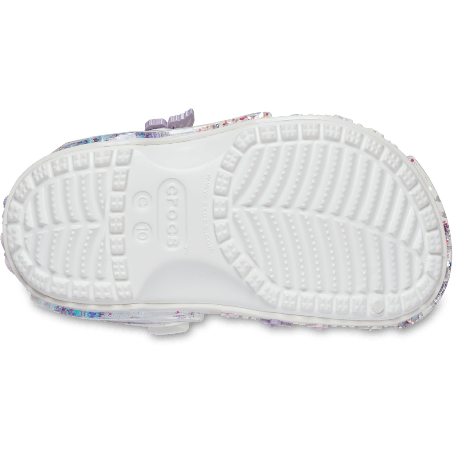 Crocs Sale | Toddler Classic Butterfly Sparkle Shaker Clog